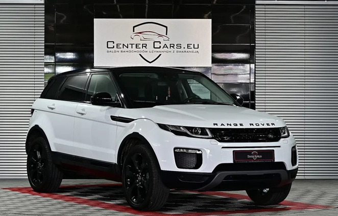 Land Rover Range Rover Evoque cena 153748 przebieg: 75000, rok produkcji 2018 z Miejska Górka małe 742